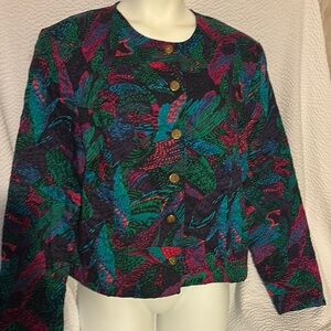 Vintage Colorful Women's Jacket